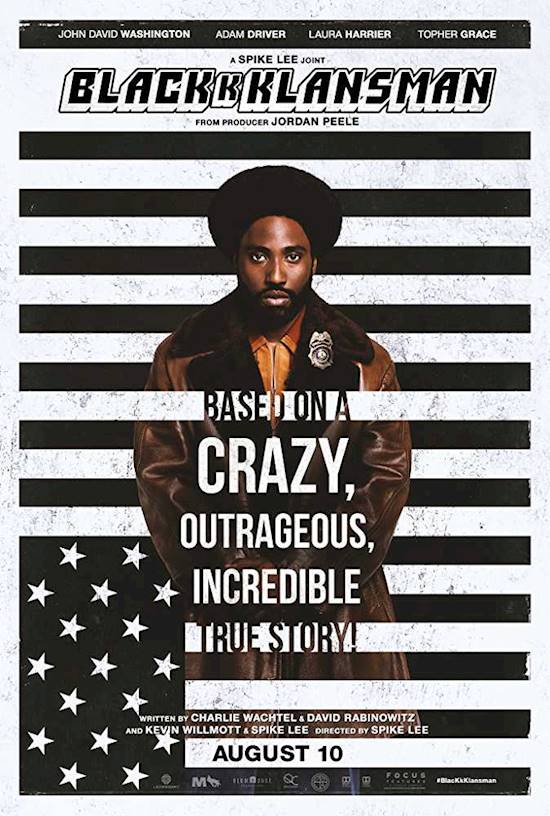 Poster of movie: BlacKkKlansman