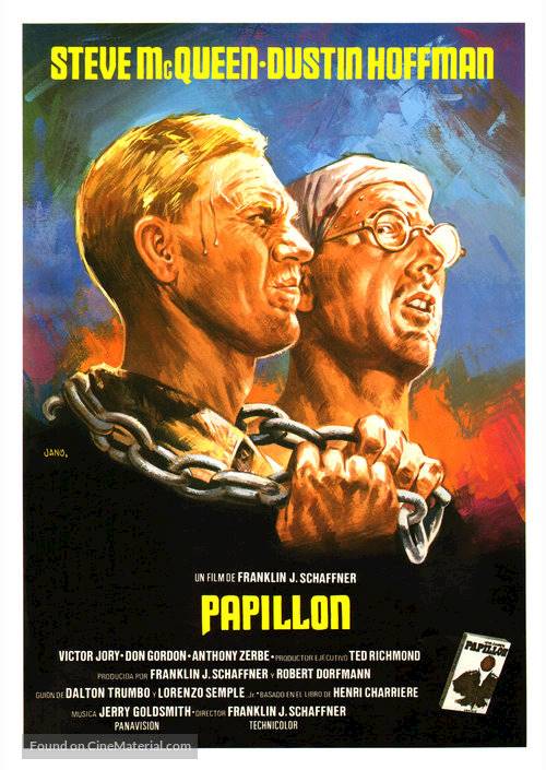 Trailer of movie: Papillon