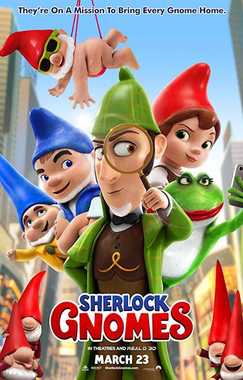 Trailer of movie: Sherlock Gnomes