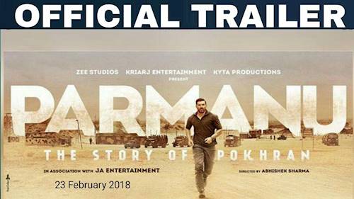 Trailer of movie: Parmanu: The Story of Pokhran