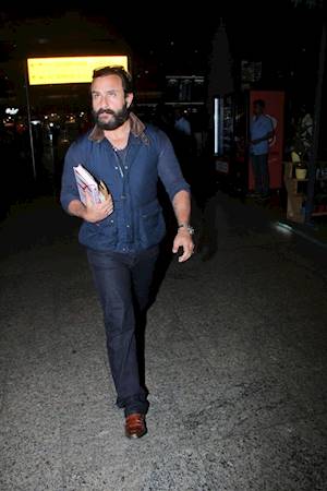 Saif Ali Khan Spotted At Airport