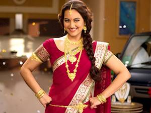 Sonakshi sinha in saree hd wallpapers