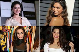 Bollywood stars born outside India