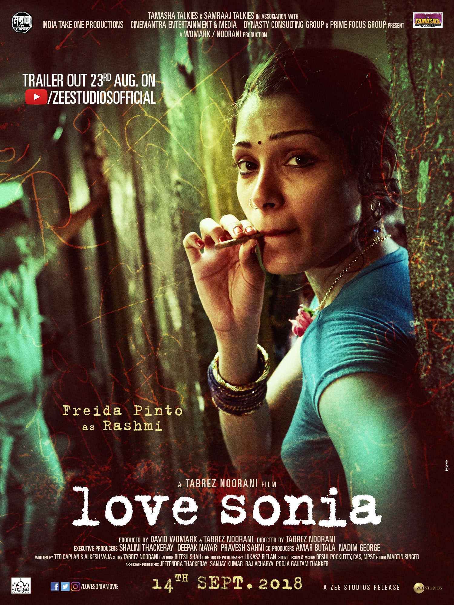 Love Sonia Film Trailer A 17 Year Old Takes The Journey Of A Lifetime To Fight Againstallodds