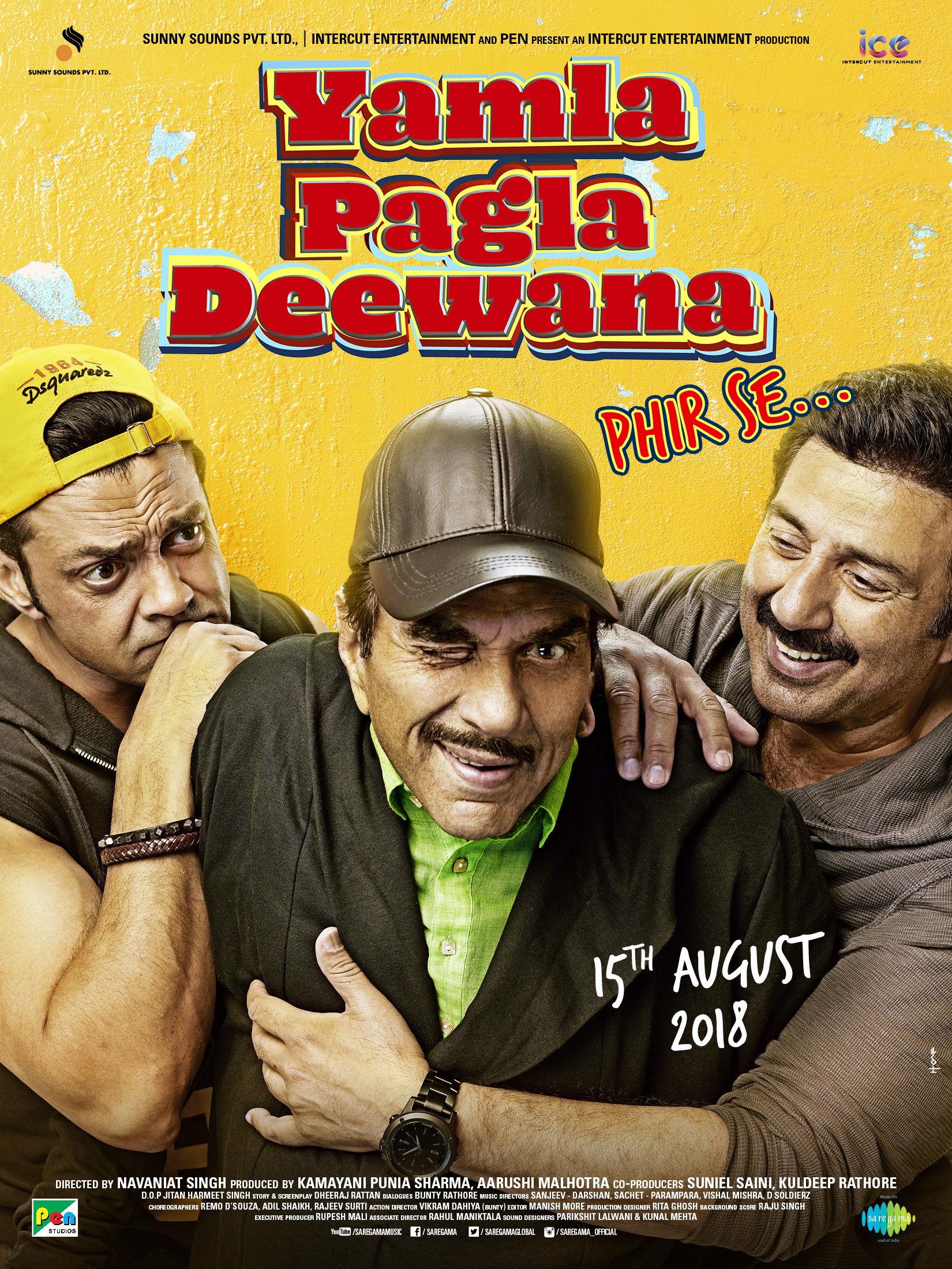 Poster of Yamla Pagla Deewana Phir Se