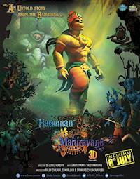 Poster of HANUMAN VS MAHIRAVANA