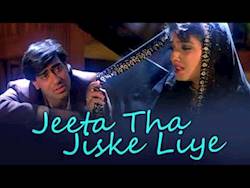 Jeeta Tha Jiske Liye  | Dilwale movie | Ajay Devgan | Raveena Tandon | Suniel Shetty | Kumar Sanu